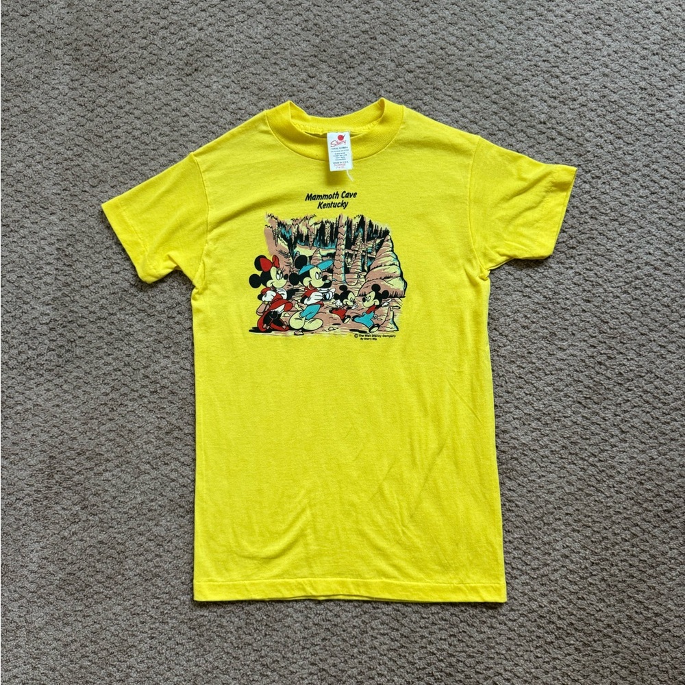 Vintage 80’s Disney Mammoth Cave KY shirt